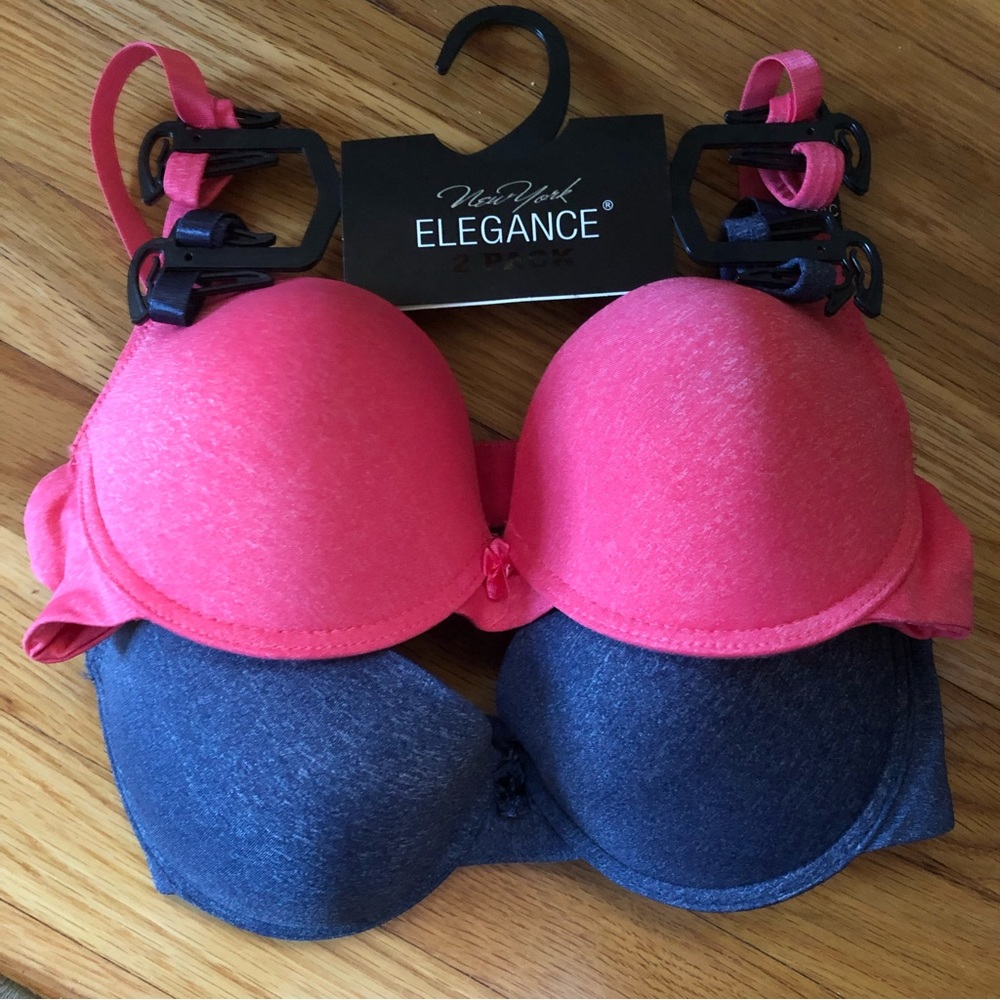 🌸🌸 Pair of Heathered Push Up Underwire Bras 🌸🌸